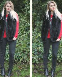 CHRISTMAS JUMPER & SKINNIES