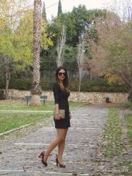 L:My Black Blue Dress