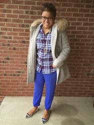 Styling the J. Crew Chateau Parka Coat and the Turner Pants
