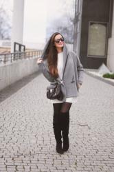 Hooded coat