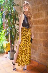 {Outfit}: Snakeskin and Leather