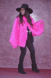 HAIR COAT PINK