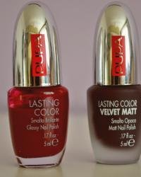 nail polish: glossy vs. matt
