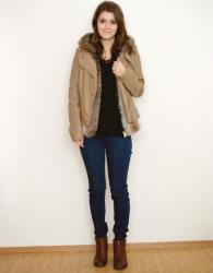 Faux Fur & Leather Layering | What I Wore