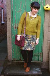 What I Wore :: 1 Tapestry Skirt // 3 Thrifty Ways