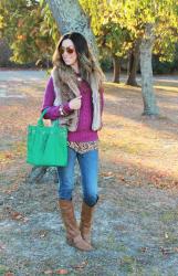 Cozy Casual + New Hair