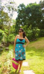 Flower Print Dress 