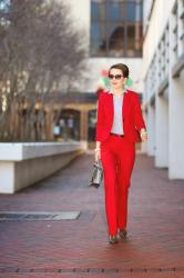 Make a Statement | The Red Suit