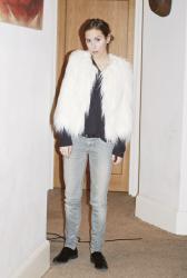 Faux Fur: simple style 