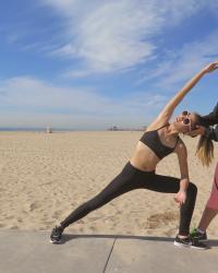 Beach Yoga with Melissa of Se7en Yoga
