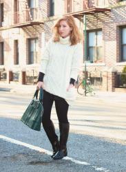 How I Wore It: Riding Boots from DSW 