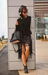 Fringed Skirt