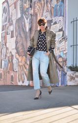 Levi's 501 CT Jeans With Maxi Trench Coat