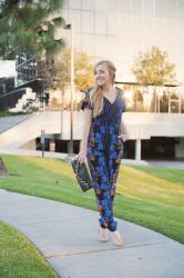 Mirrored Print Jumpsuit