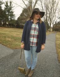 Floppy Hats + Plaid