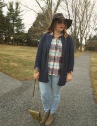 Floppy Hats + Plaid