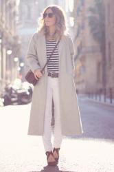 GRAY MAXI COAT | WEARING THE TREND