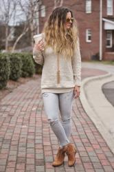 Outfit Post: But First, Coffee... and Booties