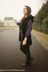 Faux fur #2 : sleeveless