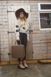 Antler Vanity Case & Leopard Boots