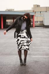 Look of the day: BW PATTERNS