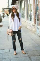 Oversized White Tee