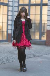 OUTFIT: Petticoat Dress & Dr. Martens