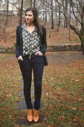 {outfit} Winter Floral