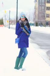 Lookbook: Bundle Up In Blue