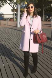Lovely pink coat
