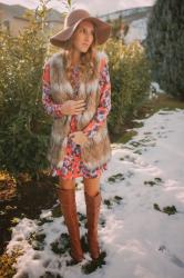 #WIWT Floral & Fur and a Giveaway!! 