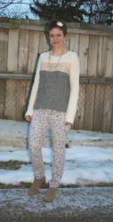 Thrift Style Thursday - Winter White Out