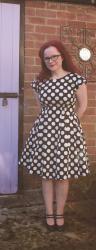 The Anna Lou Dress - Sewcialists #polkadotjanuary