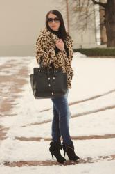 Leopard coat