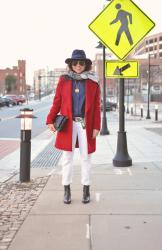 A Tomboy Way to Winterize White Jeans
