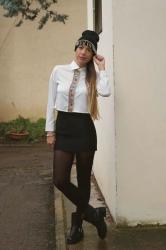 Un look dal sapore barocco 