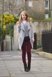 Merlot & Grey With A Bum Bag Twist