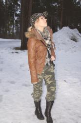 Camo and Leather ♥