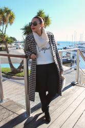 Le manteau pied de poule