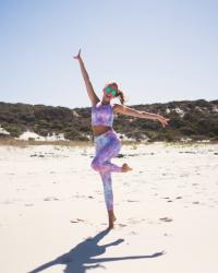 YOGA AT THE BEACH