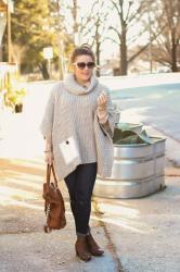 Poncho + Pearls