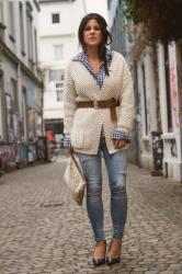 Belted Cardigan