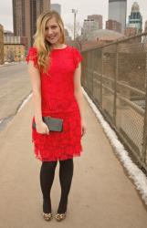 Red Lace & Leopard