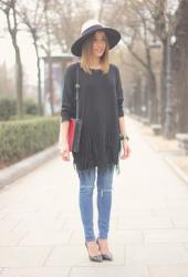 Fringed Sweater