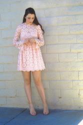 Soft Pink Lace