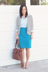 Striped Blazer 4 Ways (Inspired by the HP x360)