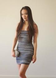 The Strapless Bandage Dress