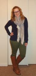 Pinspired: Olive + Navy