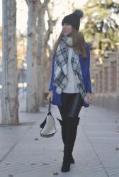 Blue klein coat