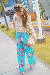 {Outfit}: Comfy Florals for Spring
